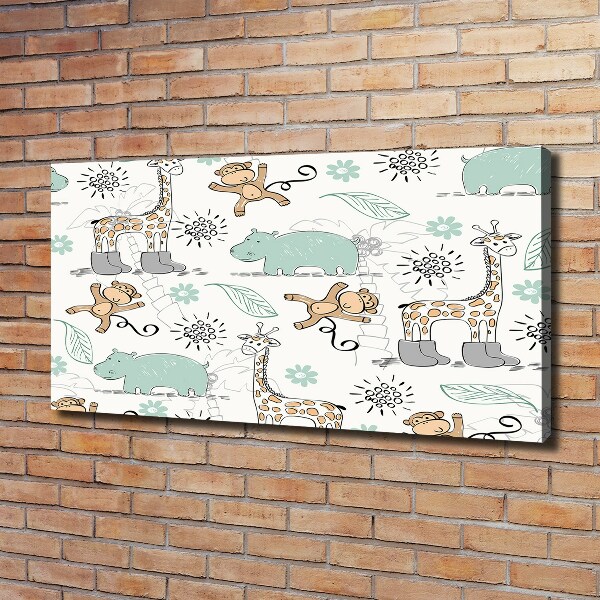 Canvas wall art Animals