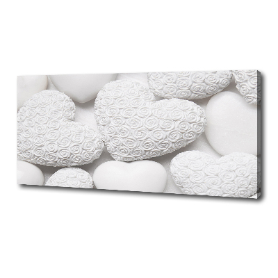 Canvas wall art White background