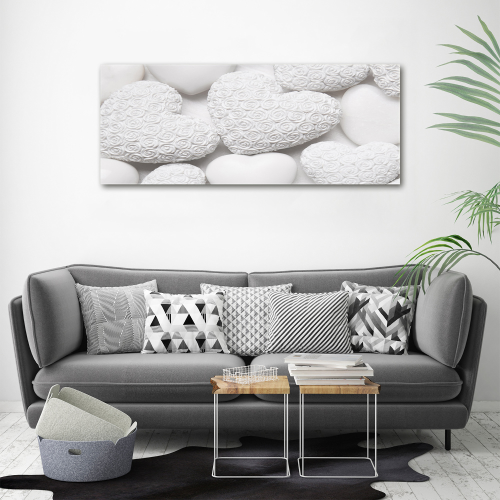 Canvas wall art White background