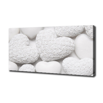 Canvas wall art White background