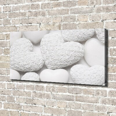 Canvas wall art White background