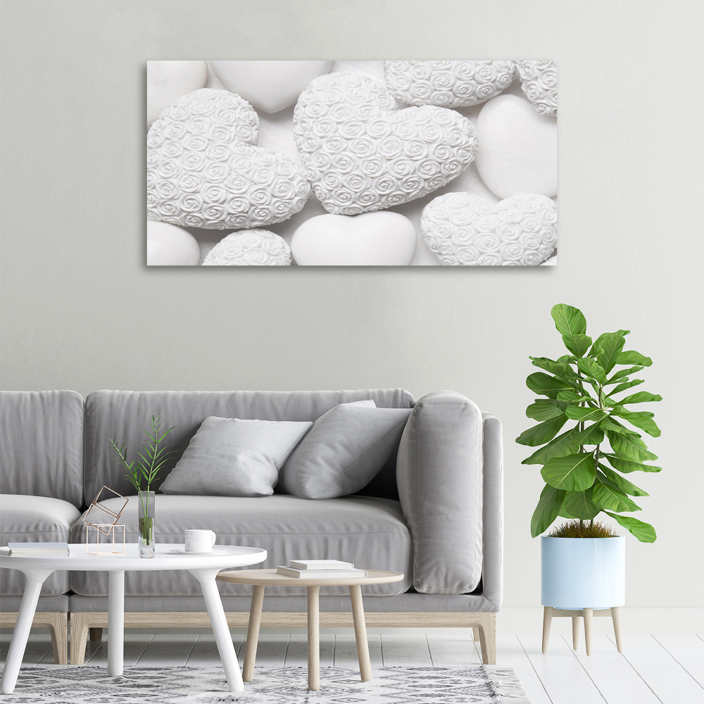 Canvas wall art White background