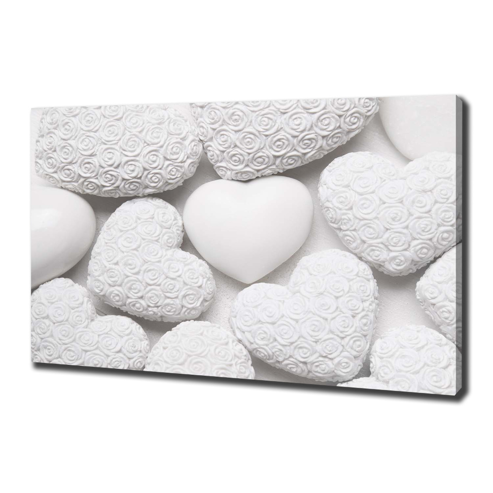 Canvas wall art White background