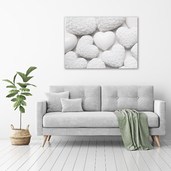 Canvas wall art White background