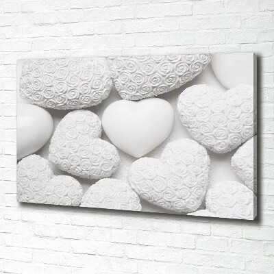 Canvas wall art White background