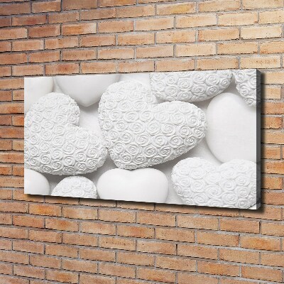 Canvas wall art White background