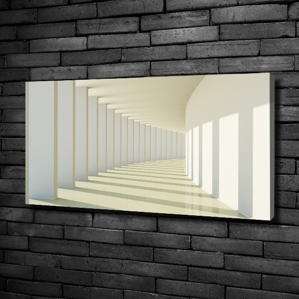 Canvas wall art Corridor