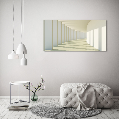 Canvas wall art Corridor