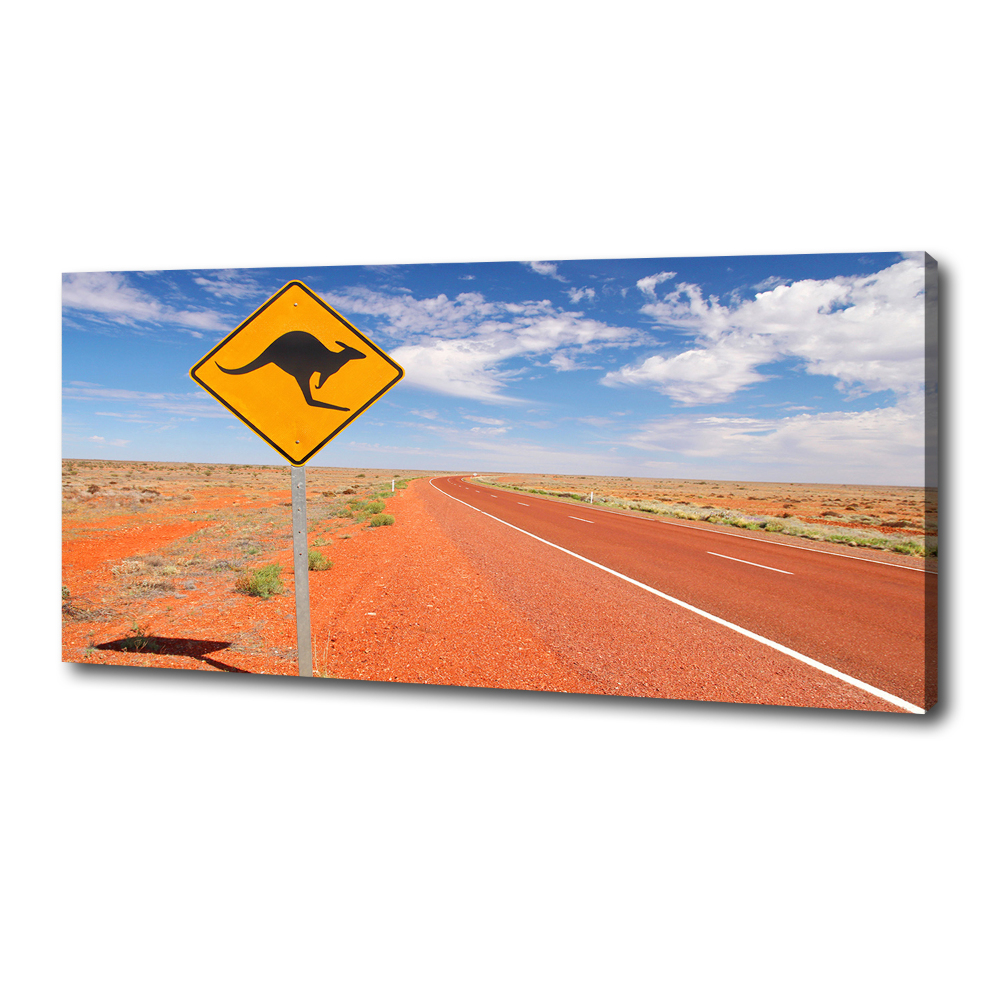 Canvas wall art Road in Australia