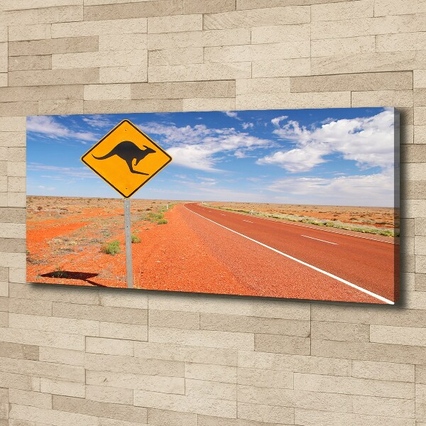 Canvas wall art Road in Australia