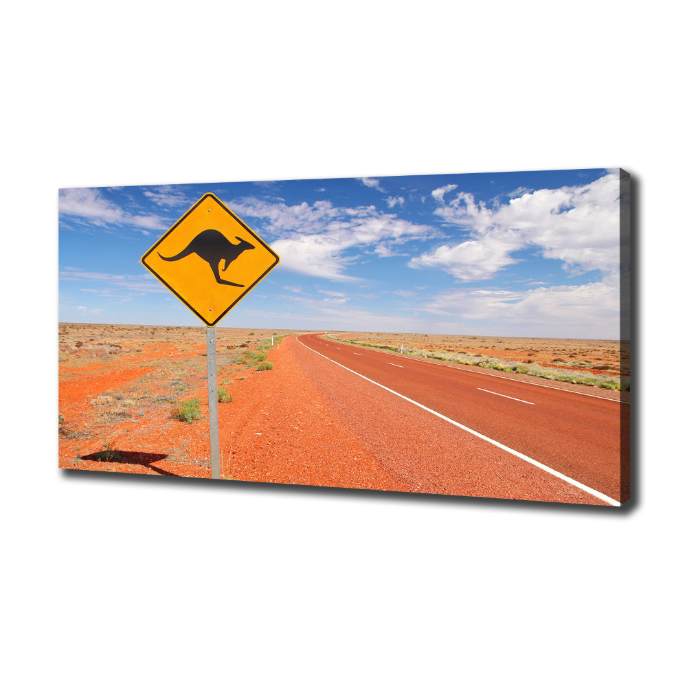 Canvas wall art Road in Australia