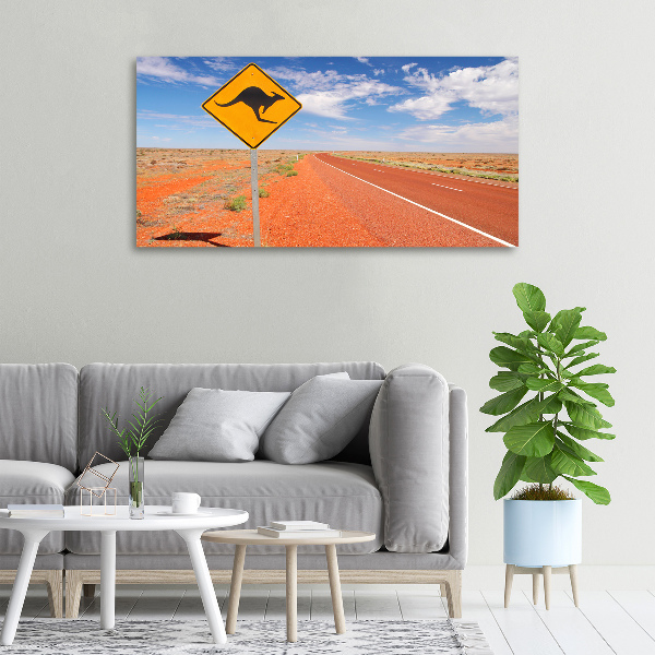 Canvas wall art Road in Australia