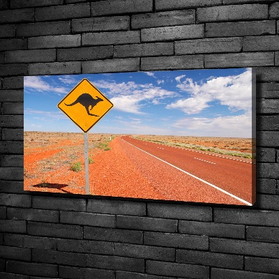 Canvas wall art Road in Australia