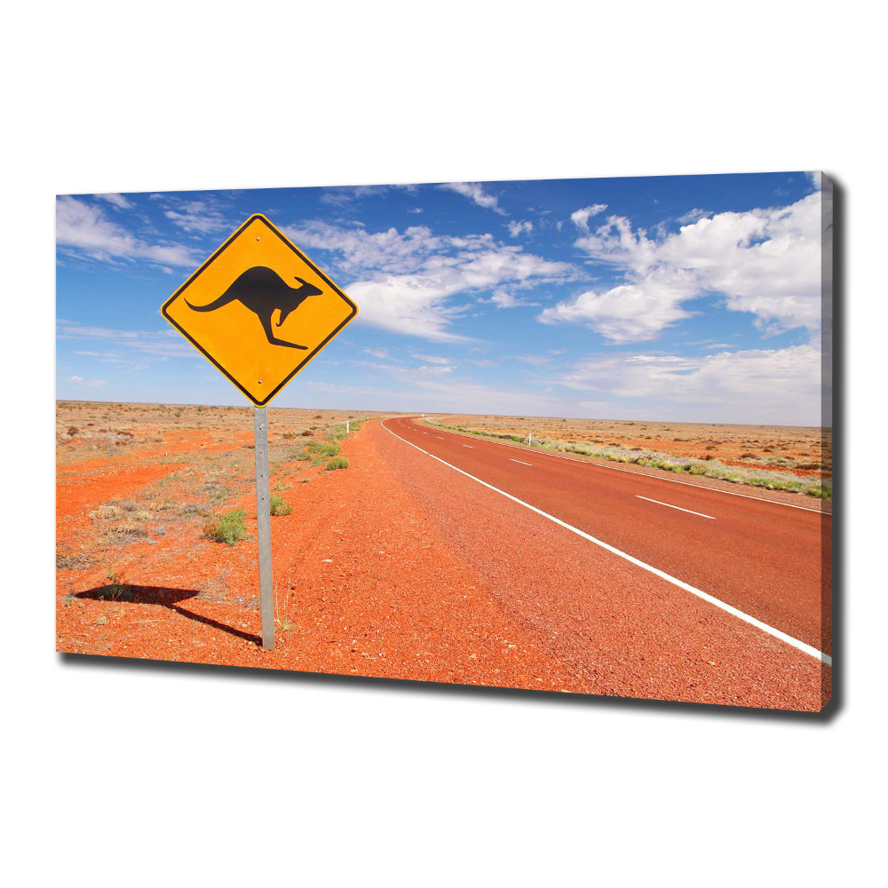 Canvas wall art Road in Australia