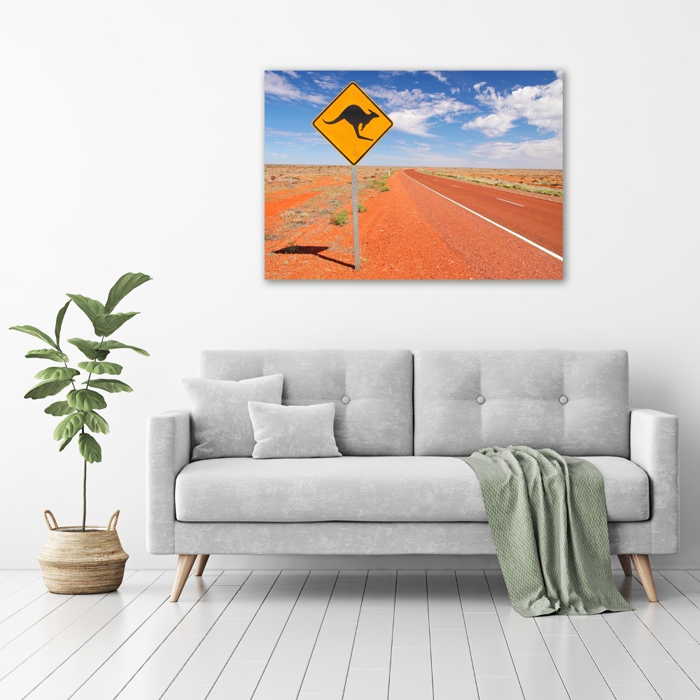 Canvas wall art Road in Australia