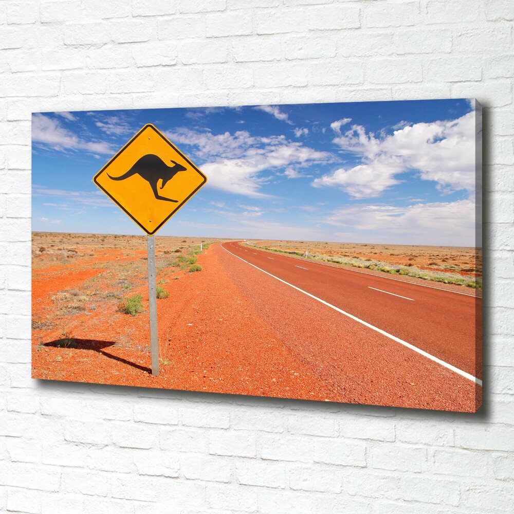 Canvas wall art Road in Australia