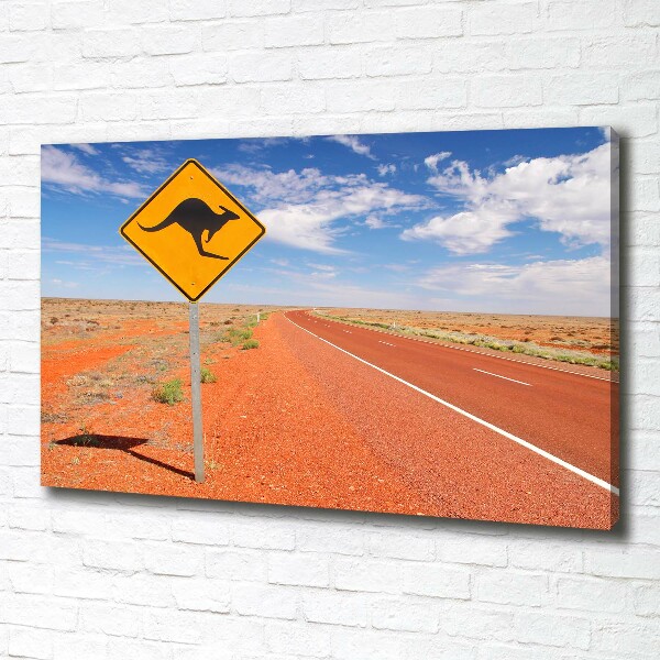 Canvas wall art Road in Australia