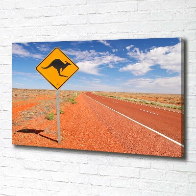 Canvas wall art Road in Australia