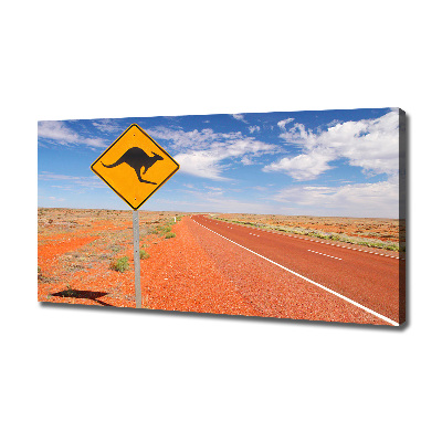 Canvas wall art Road in Australia