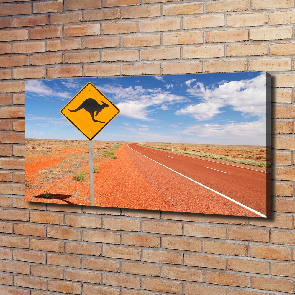 Canvas wall art Road in Australia