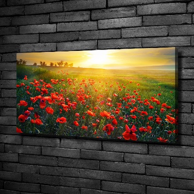 Canvas wall art Mak field