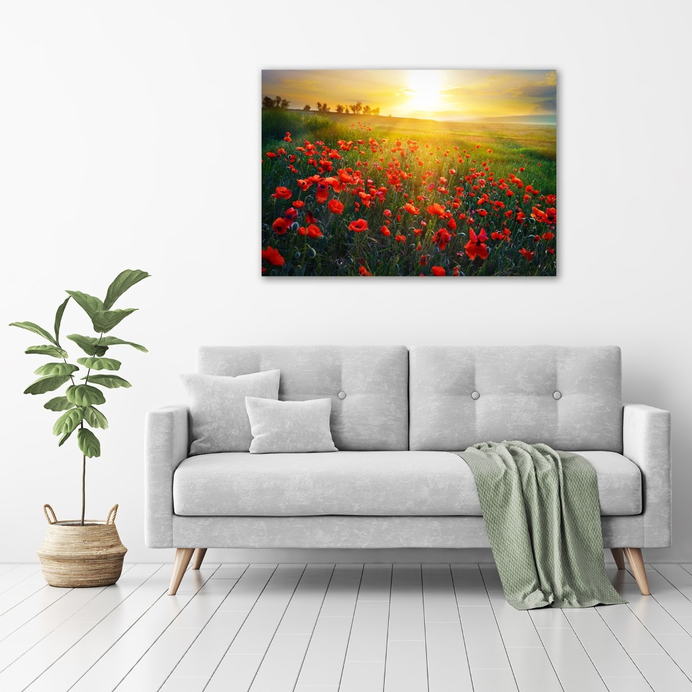 Canvas wall art Mak field