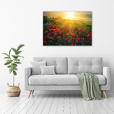 Canvas wall art Mak field