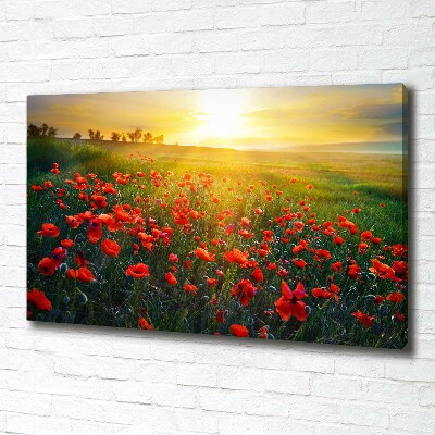 Canvas wall art Mak field