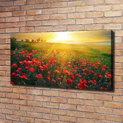 Canvas wall art Mak field