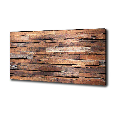 Canvas wall art Wooden wall