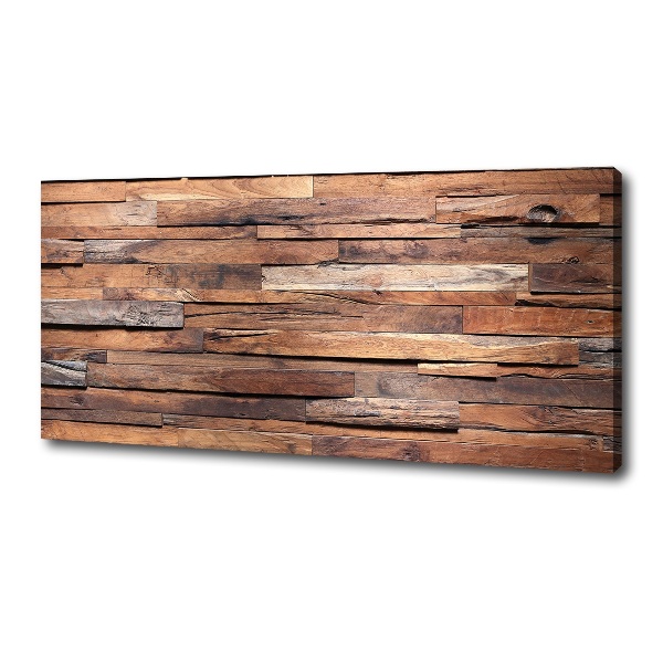 Canvas wall art Wooden wall