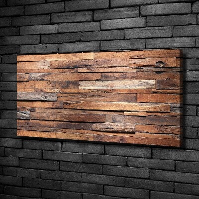 Canvas wall art Wooden wall