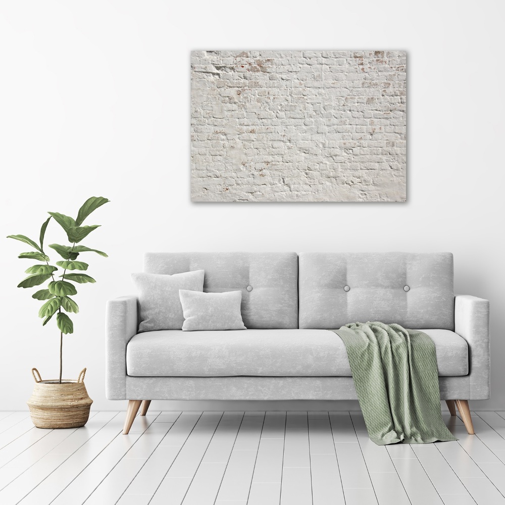 Canvas wall art Brick wall