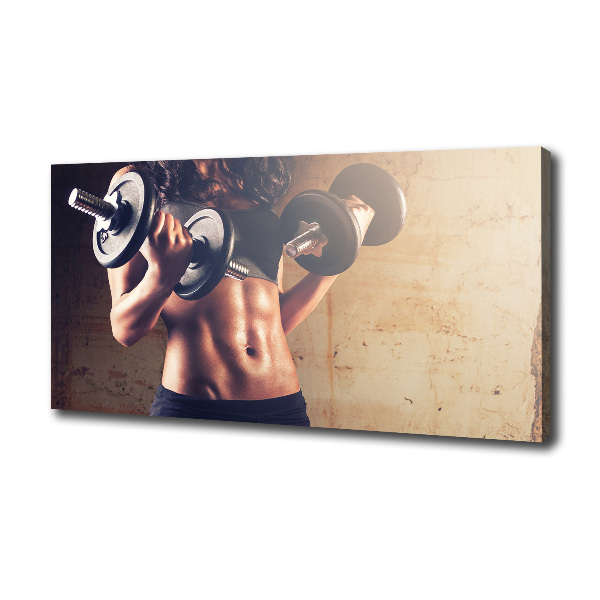 Canvas wall art Muscle structure