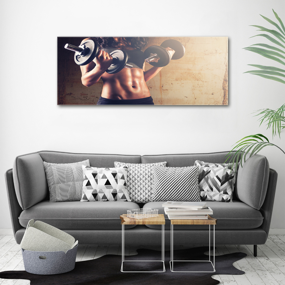 Canvas wall art Muscle structure