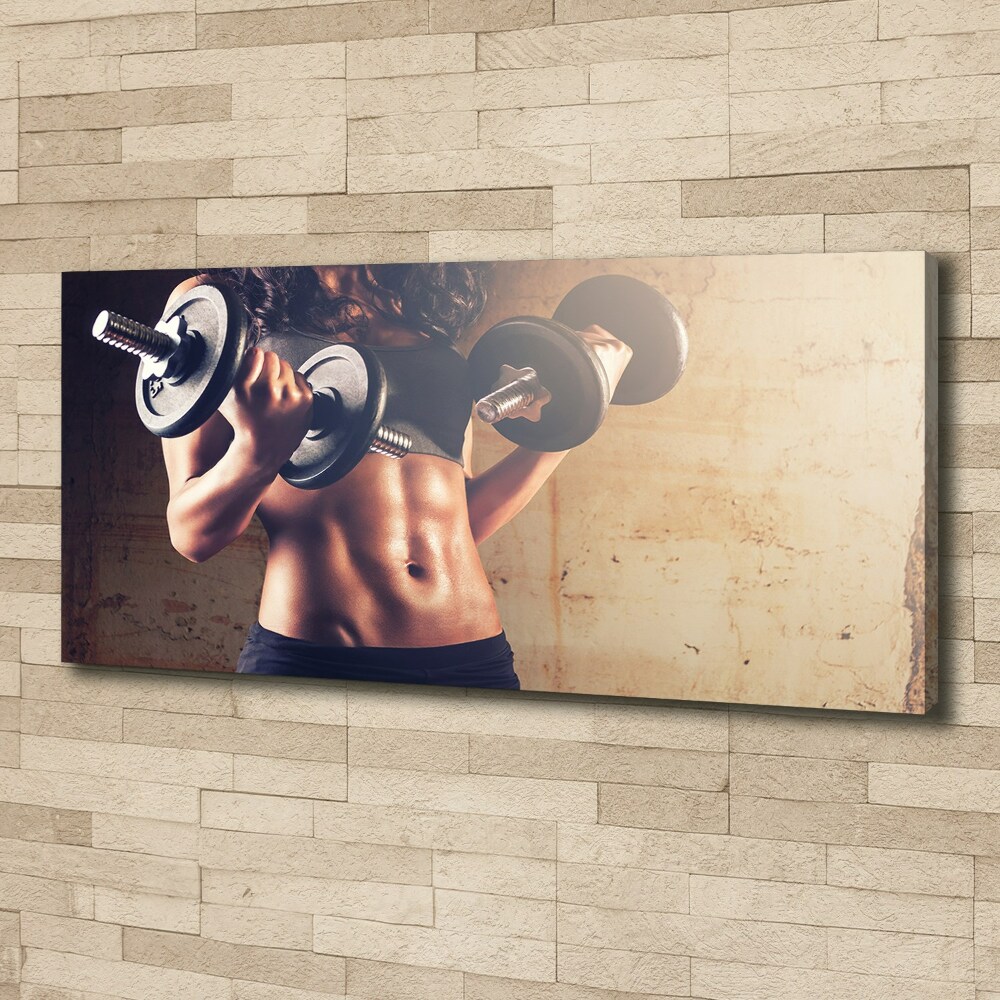 Canvas wall art Muscle structure