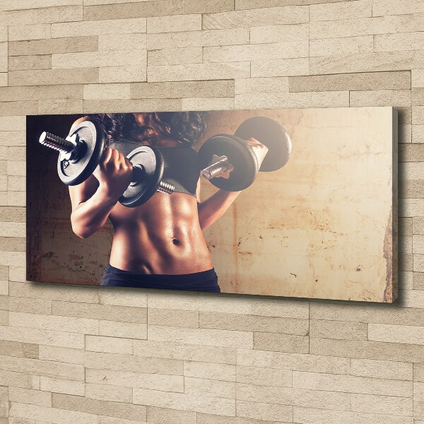 Canvas wall art Muscle structure