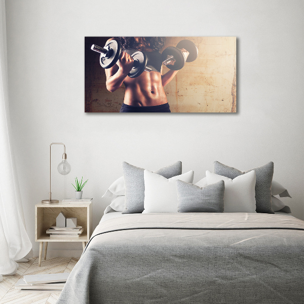 Canvas wall art Muscle structure