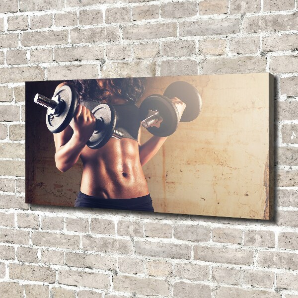 Canvas wall art Muscle structure