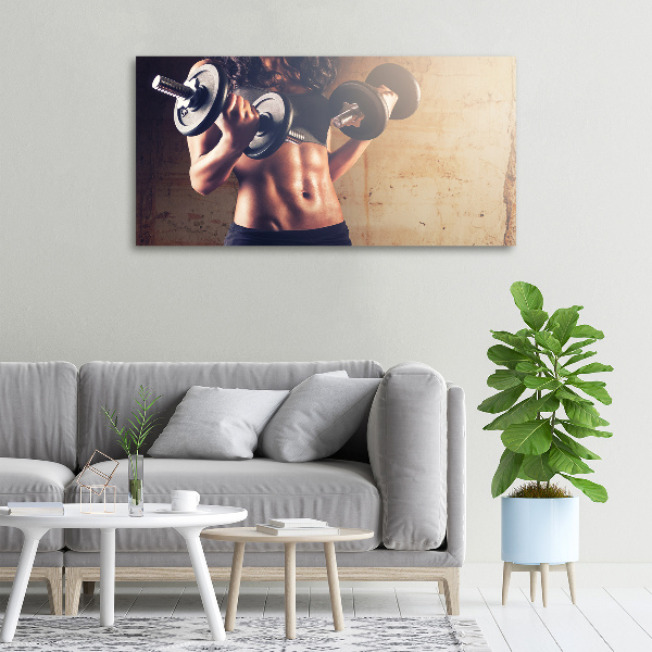 Canvas wall art Muscle structure