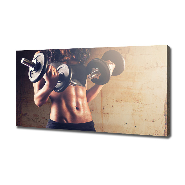 Canvas wall art Muscle structure