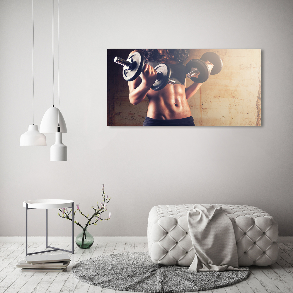 Canvas wall art Muscle structure