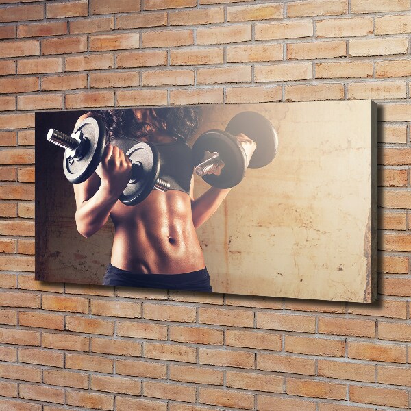 Canvas wall art Muscle structure