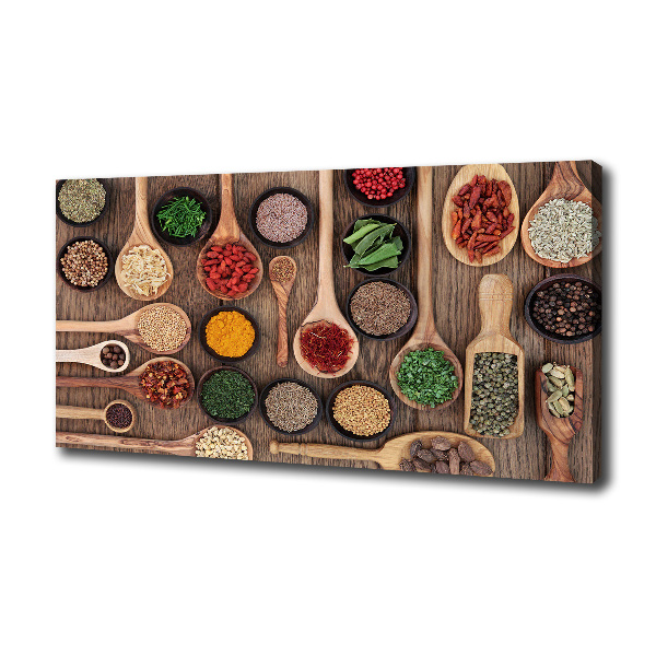 Canvas wall art Spices and herbs