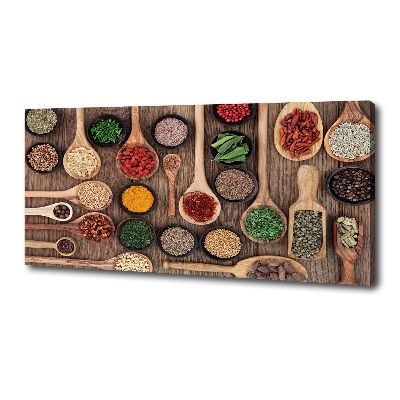 Canvas wall art Spices and herbs