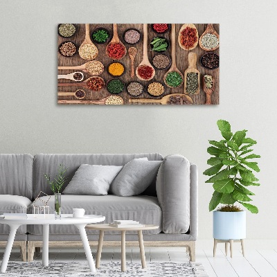 Canvas wall art Spices and herbs