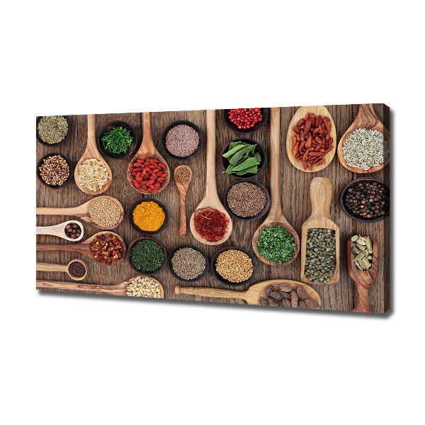 Canvas wall art Spices and herbs