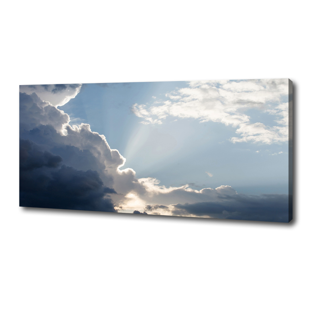 Canvas wall art Clouds in the sky