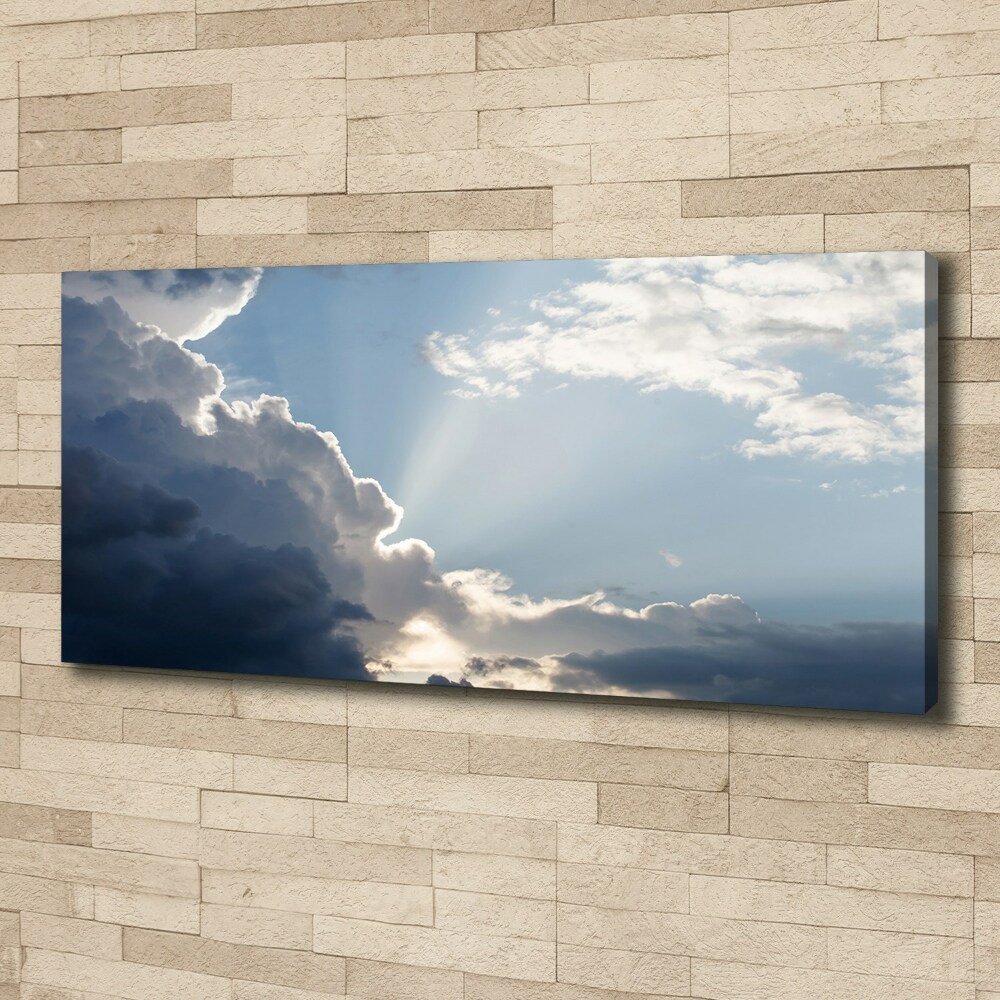 Canvas wall art Clouds in the sky