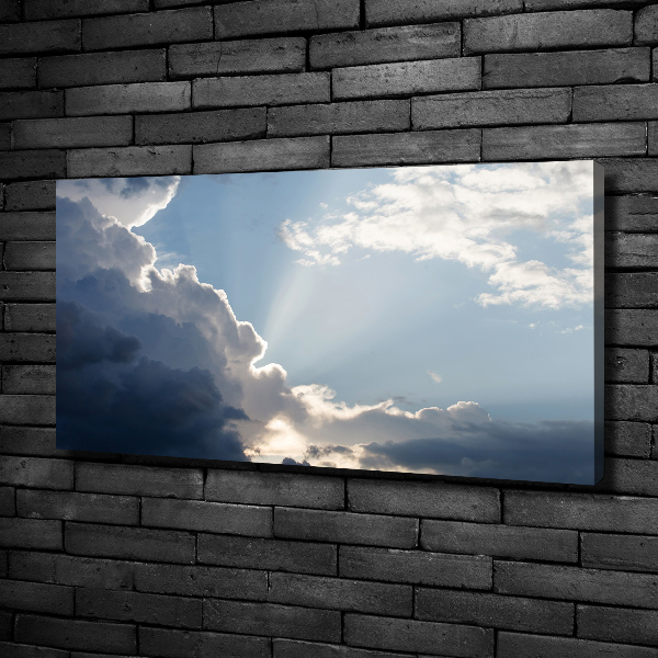 Canvas wall art Clouds in the sky